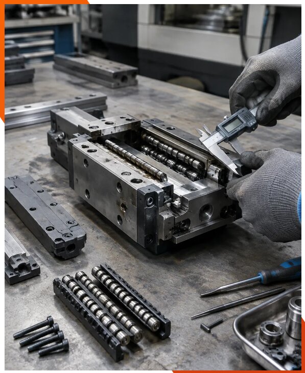 Ремонт кареток станков и ЧПУ в Белогорске