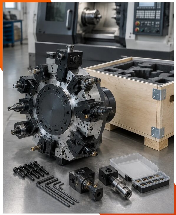 Поставка револьверных головок для станков в Белогорске
